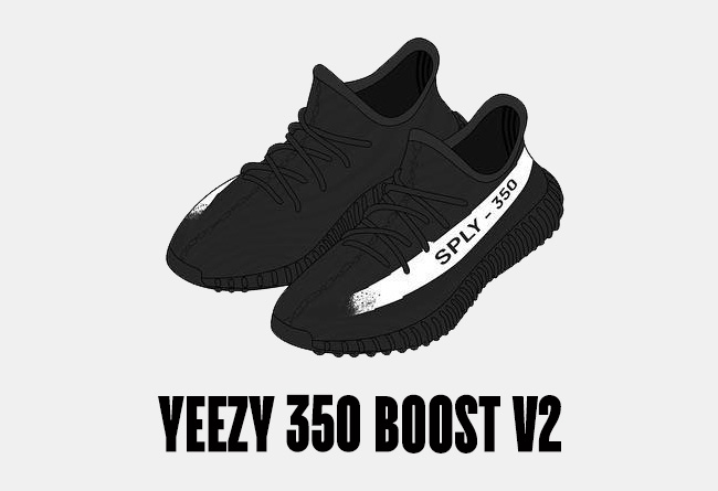 BY1604,Yeezy 350 Boost V2,Yeez BY1604 黑白配色 Yeezy 350 Boost V2 又改回到 10 月 29 日发售！