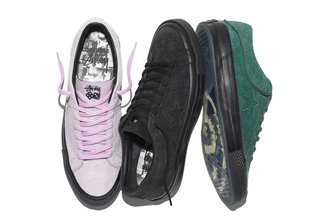 Converse,Converse One Star  重磅联名！Stussy x Converse One Star 74 Collection 即将发售