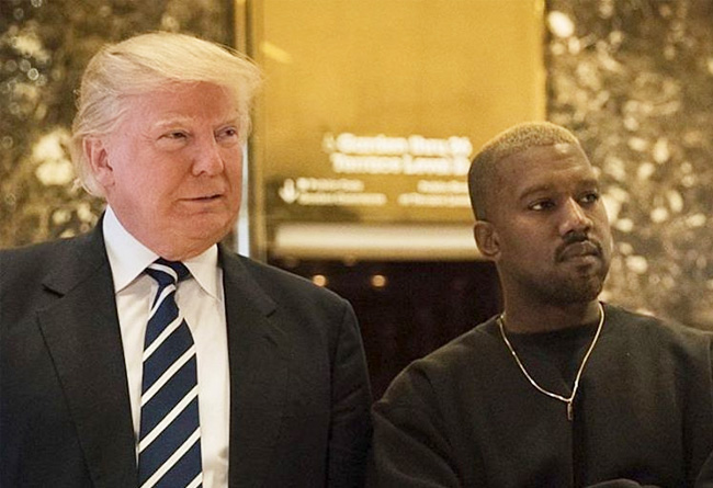 Kanye West  侃爷会见了川普，似乎会推迟到 2024 年竞选总统？