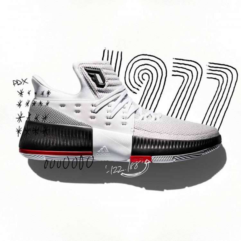 利拉德最新战靴!adidas Dame 3 正式发布 球鞋
