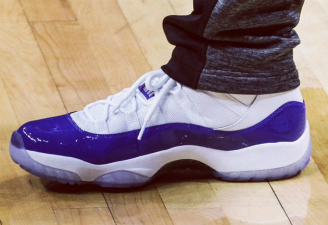 CP3 上脚 Air Jordan 11 灰麂皮!疑似明年 Air J