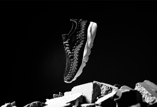 875797-001,Footscape Woven,Nik 875797-001 黑/无烟煤配色 Nike Air Footscape Woven 刚刚上架！