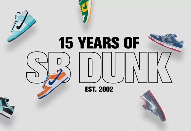 Dunk SB,Nike  15 周年 Dunk SB 再回视野！Nike 带来先行预告