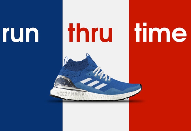adidas,Ultra Boost Mid  法国限定！Ultra Boost Mid “Run Thru Time”  概念图曝光