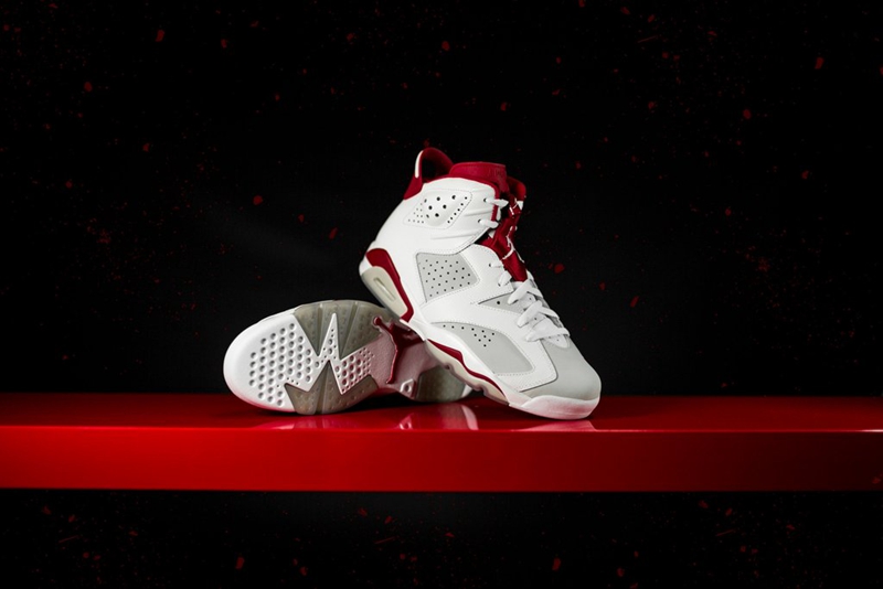 AJ6,Alternate,Nike  女款同期上市！Air Jordan 6 “Alternate” 美图实物近览