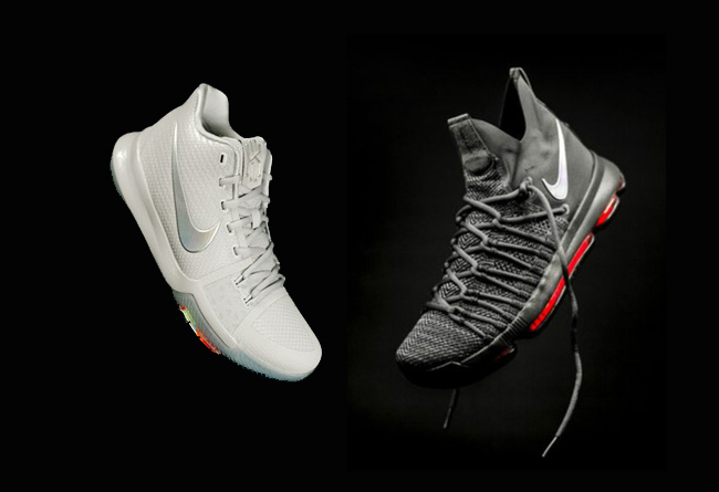 Nike,KD 9 Elite,Kyrie 3  两款 “Time to Shine” 主题战靴将于明早官网上架！