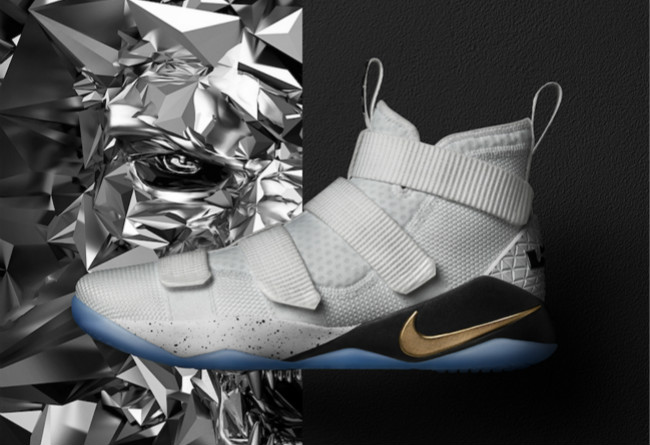 Nike,LeBron Soldier 11,897644-  白金配色！LeBron Soldier 11 将于下周发售！
