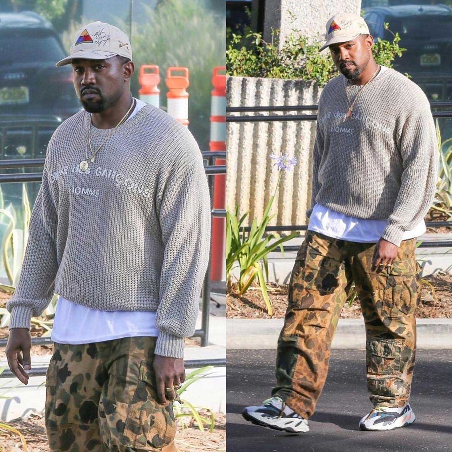 Kanye West,Yeezy Runner  Kanye West 四十岁生日！看看他这两天穿了啥新鞋！