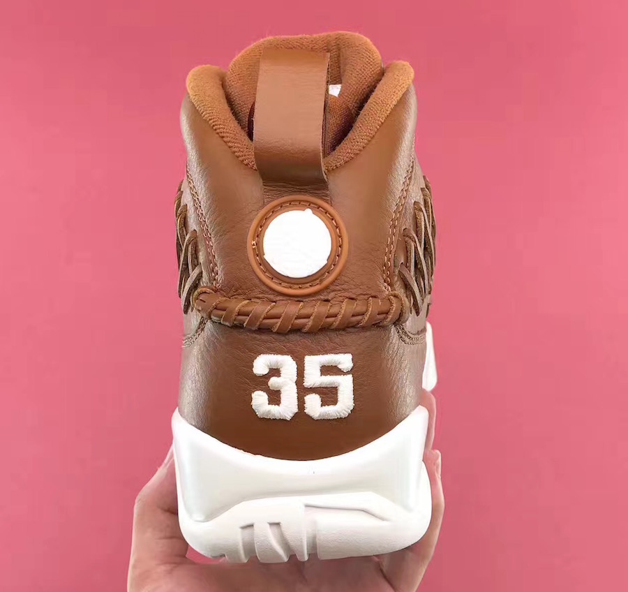 AJ9,Air Jordan 9  质感升级！Air Jordan 9 “Baseball Glove” Pack 细节欣赏