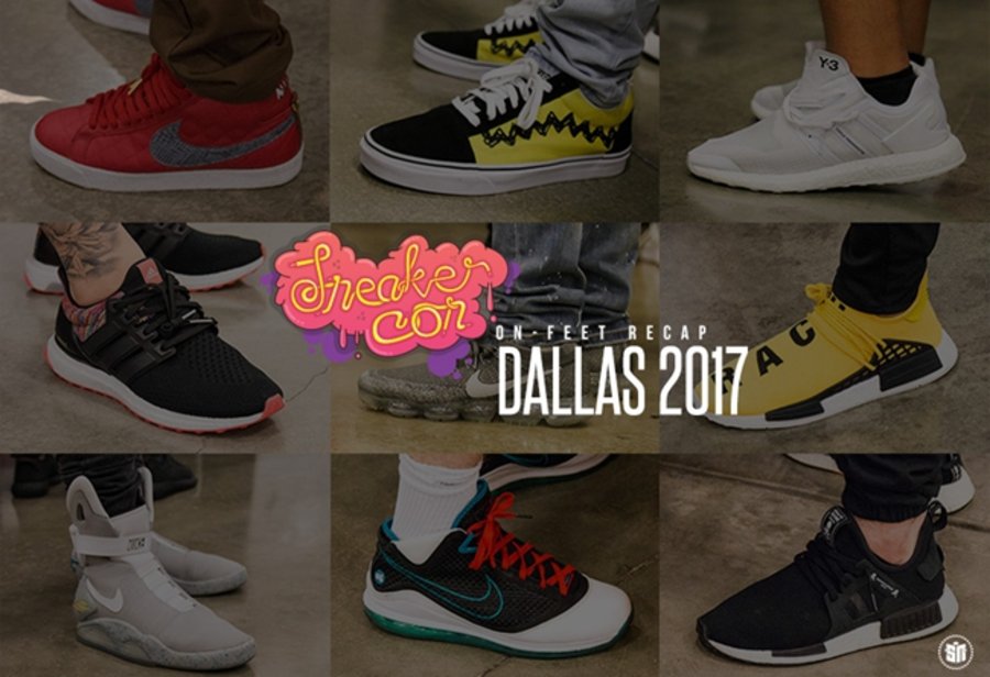 Sneaker Con,球鞋上脚,球鞋美图  全球超火爆的球鞋集市！Sneaker Con 2017 达拉斯站上脚精选