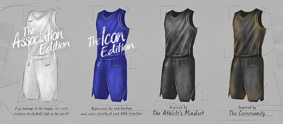 Nike,NBA  Nike 发布 17-18 赛季 NBA 全新球衣！看看有何不同！