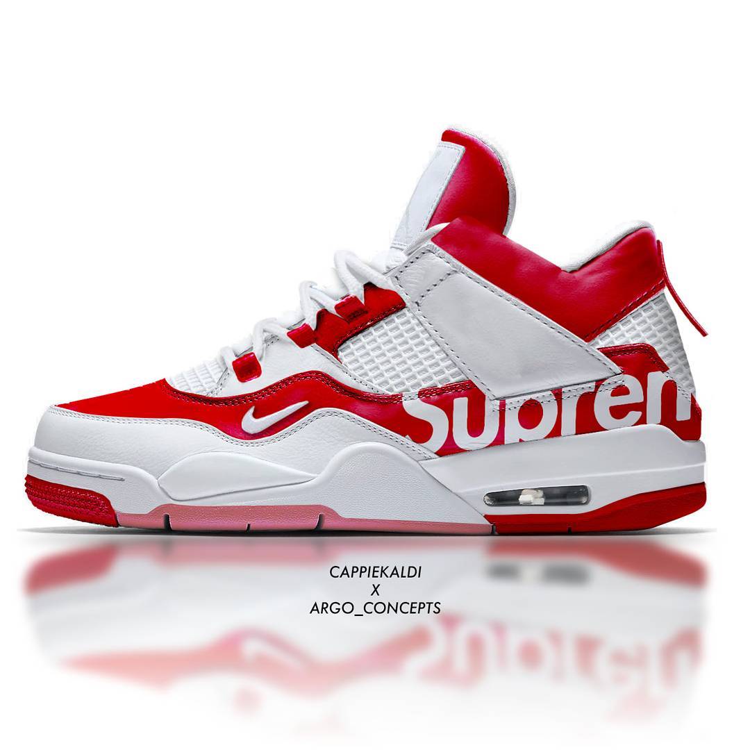 AJ4,Air Jordan 4  脑洞不小！球鞋爱好者设计 Air Jordan 4 假想联名欣赏