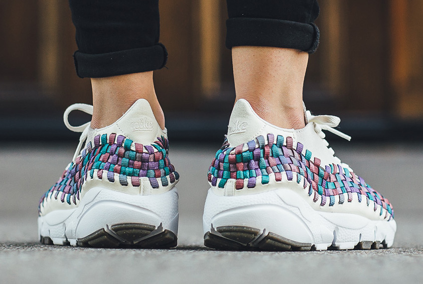Nike,Air Footscape Woven  上脚欣赏！女生专属 Air Footscape Woven 明日发售