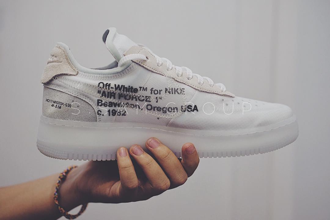 Nike,OFF-WHITE,Air Force 1  超级限量！OFF-WHITE x Nike Air Force 1 上脚欣赏