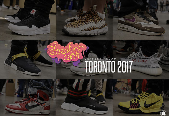 Sneaker Con,球鞋上脚,球鞋美图  种类繁多看花眼！Sneaker Con 多伦多站精彩球鞋上脚！