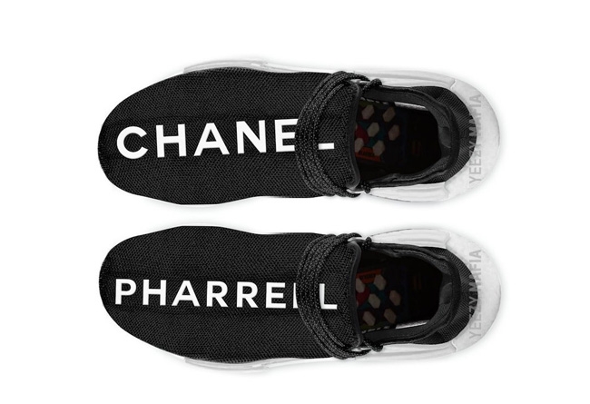 CHANEL,Pharrell,adidas Origina  香奈儿与菲董联名的 Hu NMD 恐怕真的要发售！