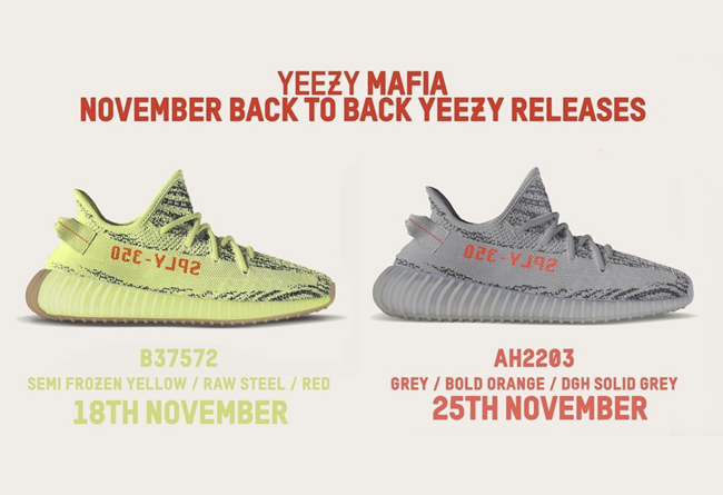 adidas,Yeezy  下月两双 Yeezy 先后来袭，你做好准备了么？