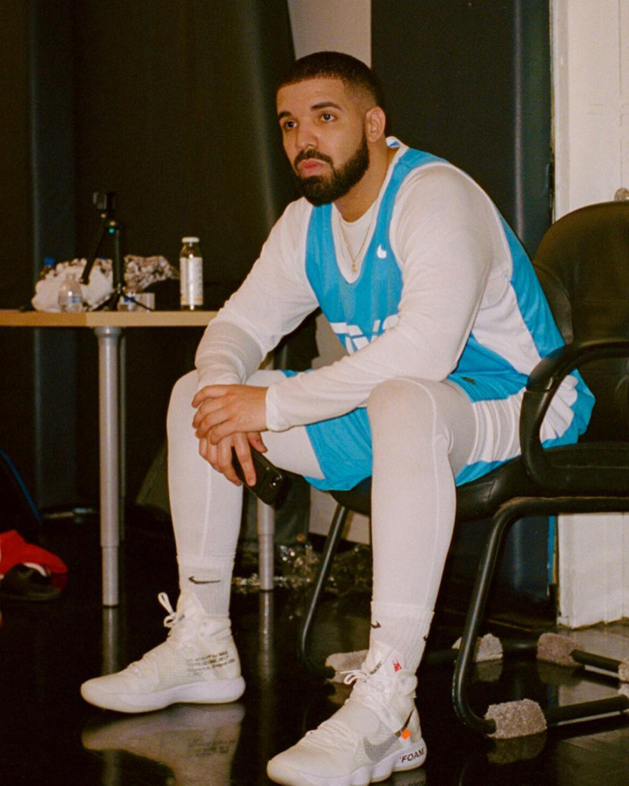 Virgil Abloh,Nike,Hyperdunk 20  人人都想要的 “最潮篮球鞋”，Drake 已经提前上脚了！