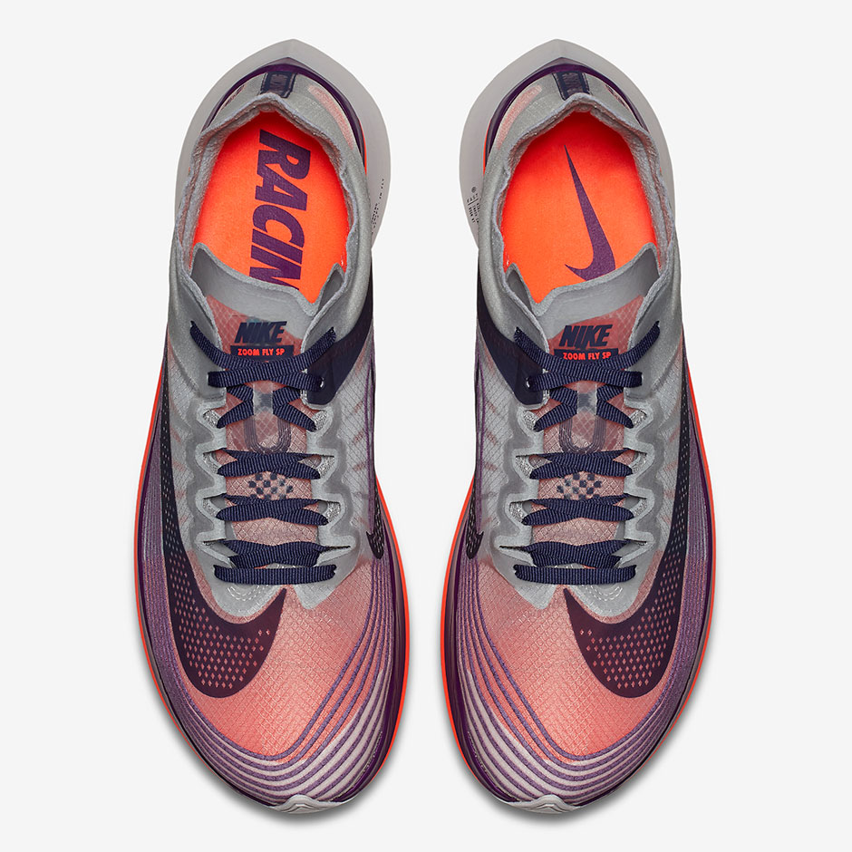 Nike,Zoom Fly SP,AA3172-500  醒目紫橙！全新配色 Zoom Fly SP 下月发售