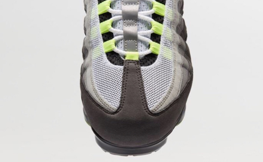 Nike,Air VaporMax 95,Neon  OG 配色全新升级！Air VaporMax 95 “Neon” 实物曝光