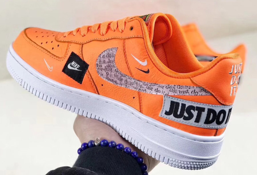 Nike,Air Force 1,905345-800  Just Do It！Nike 口号主题 Air Force 1 Low 实物首次曝光