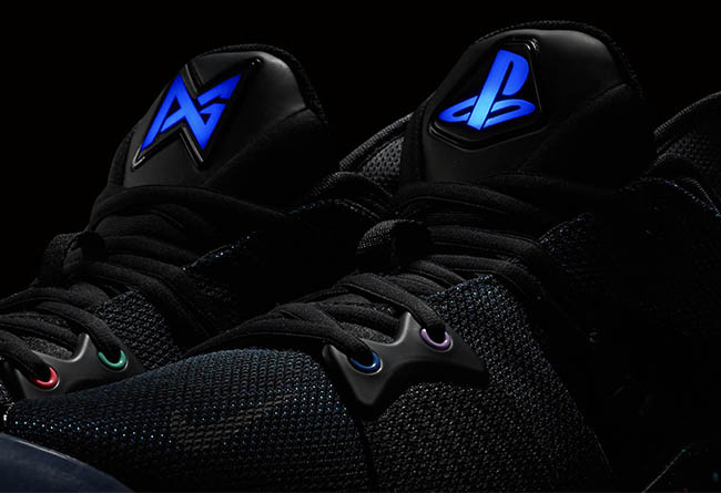 Nike,PG2,Playsation  注意啦！这个鞋舌发光的 PG2 x Playstation 官网明早发售！