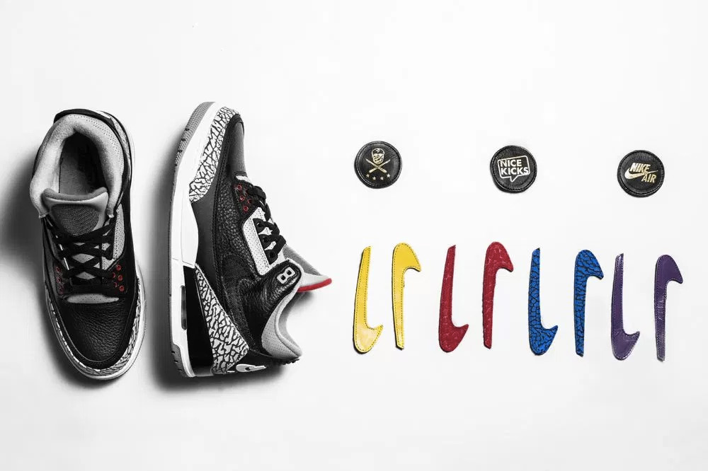 AJ3,Air Jordan 3 AJ3 黑水泥也换钩！这双 Air Jordan 3 “Black Cement” 更具多彩活力！