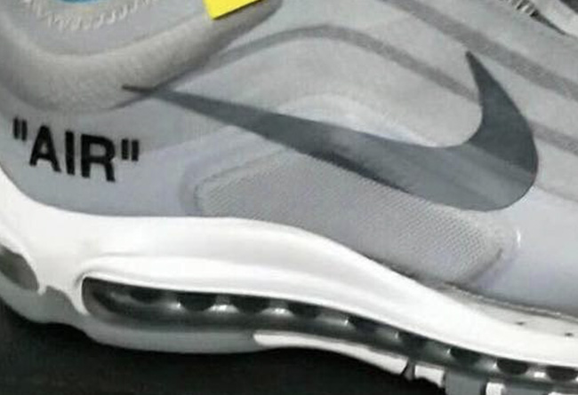 Nike,Air Max 97,OFF-WHITE  首度曝光！2018 OFF-WHITE x Air Max 97 实物抢先看