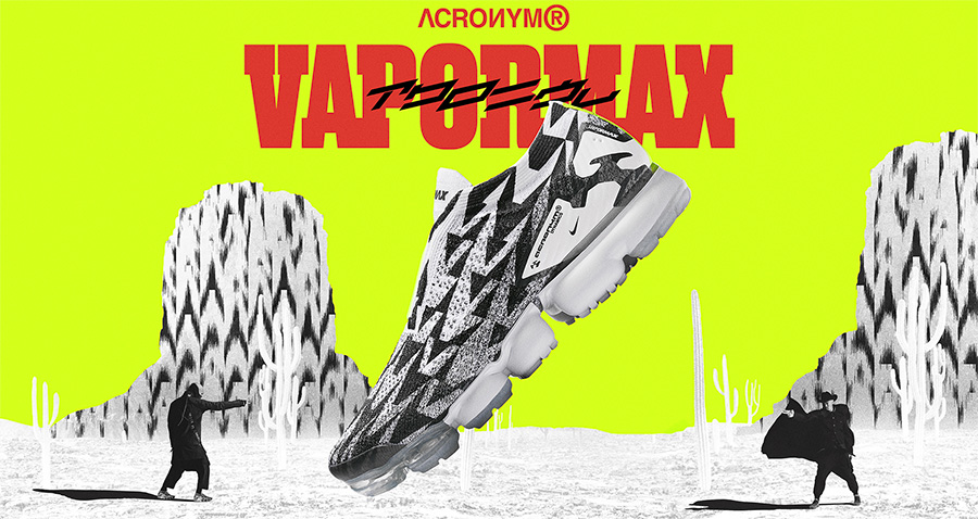 AQ0996-001,ACRONYM,VaporMax,Ni AQ0996-001 明天发售提醒！冠希哥网晒的这双鞋注定要起飞…