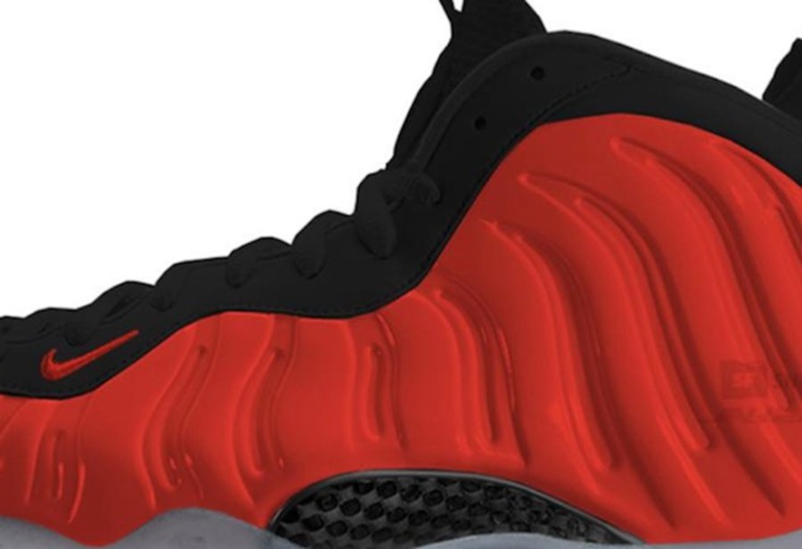 Nike,Air Foamposite One,314996  红喷归来！Air Foamposite One “Habanero Red” 十月登场