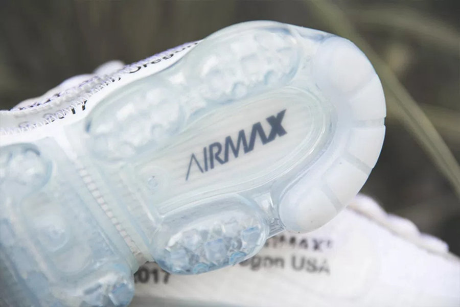 OFF-WHITE,Nike,Air VaporMax,AA 周六即将发售!纯白 OFF-WHITE x Air VaporMax 美图欣赏