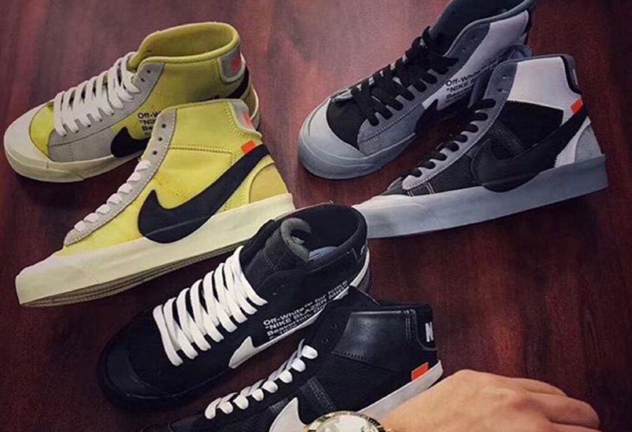 OFF-WHITE, Nike, Blazer, AA3832-7 Physical first exposure!  Three pairs of OFF-WHITE x Blazer released for sale in July