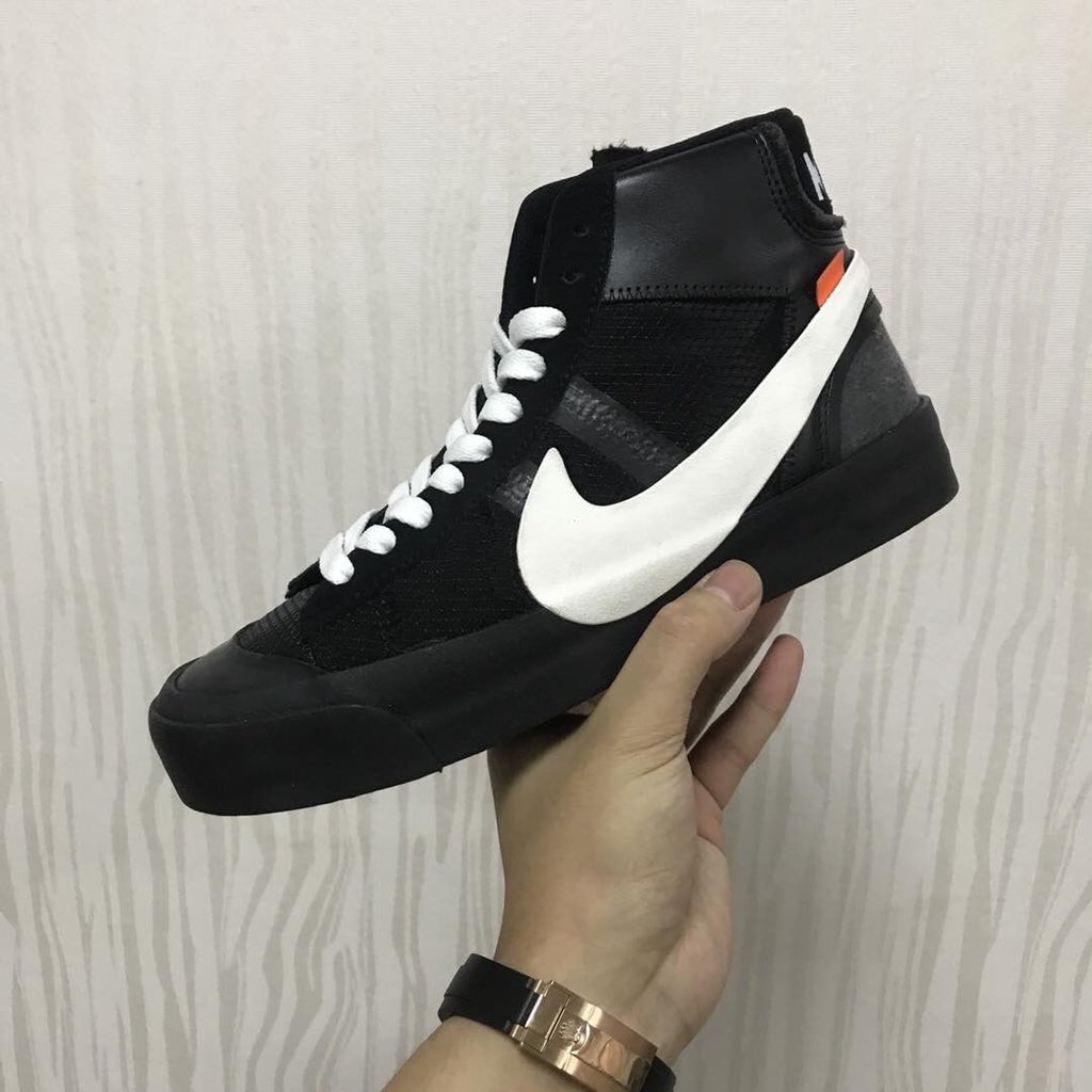 OFF-WHITE, Nike, Blazer, AA3832-7 Physical first exposure!  Three pairs of OFF-WHITE x Blazer released for sale in July