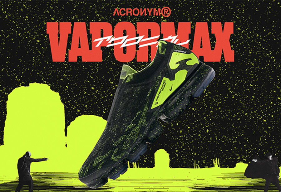 ACRONYM,Nike,Air VaporMax,Moc  市场预售破两千！ACRONYM x Air VaporMax 官网即将发售