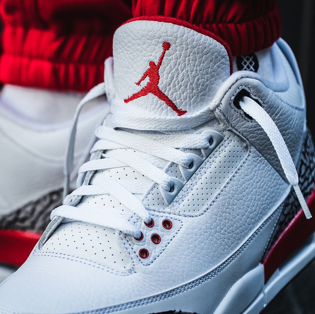 白红air jordan 3 "katrina" 货量大小如何?看这图你就知道了