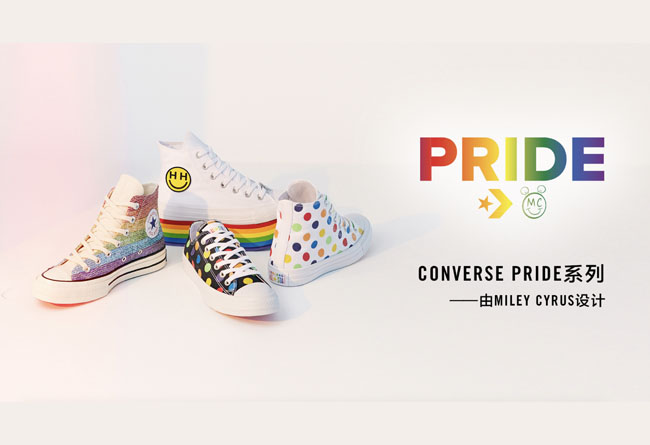 发售,Converse,Pride,LGBTQ,Miley  刚刚上架！Converse 携手 Miley Cyrus 带来全新 Pride 系列