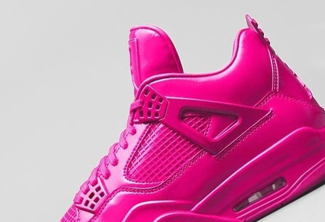 AJ4,Air Jordan 4,发售 AJ4 粉色漆皮加持！这双女生专属 Air Jordan 4 将在明年发售