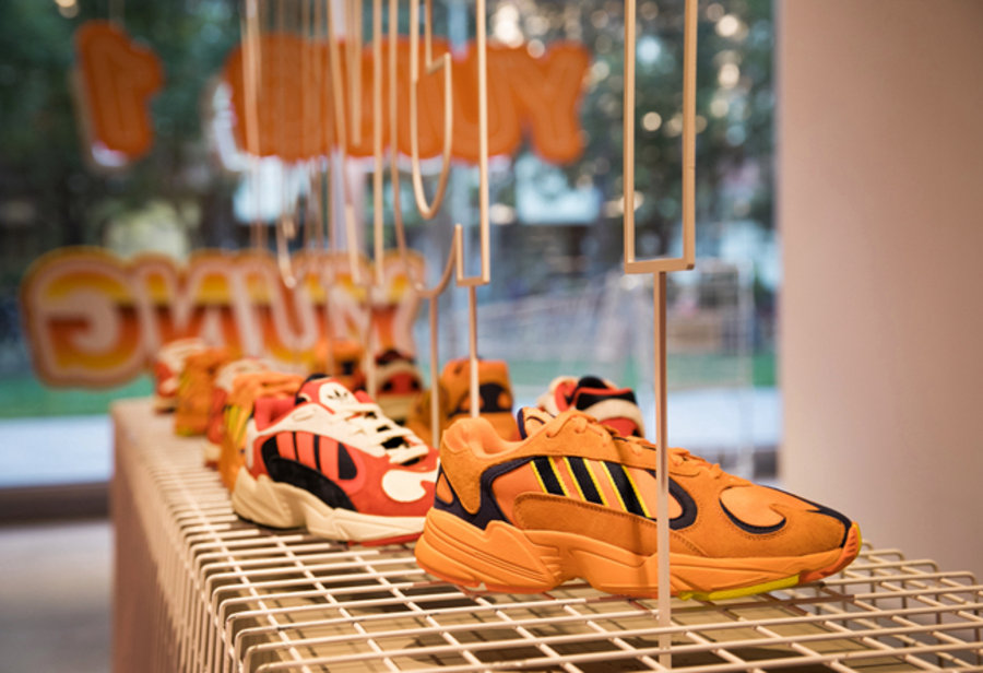 adidas  橘色的经典韵味！adidas 全新 YUNG-1 鞋款活动现场回顾！