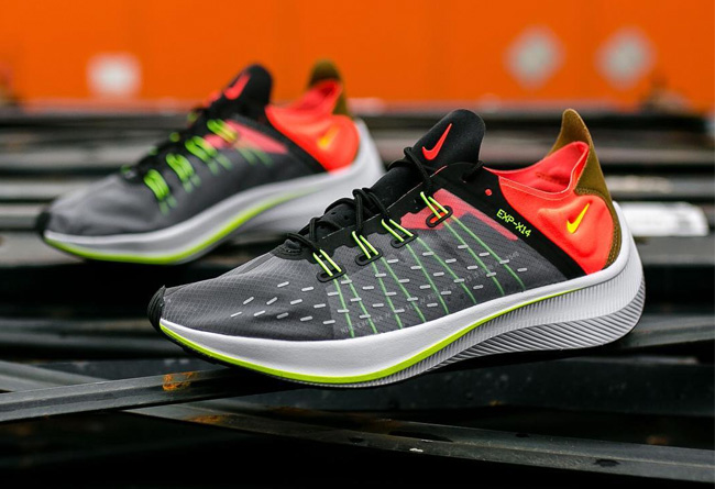 Nike,EXP-X14  半透明鞋面 + React 缓震！新潮流 Nike EXP-X14 本周发售！