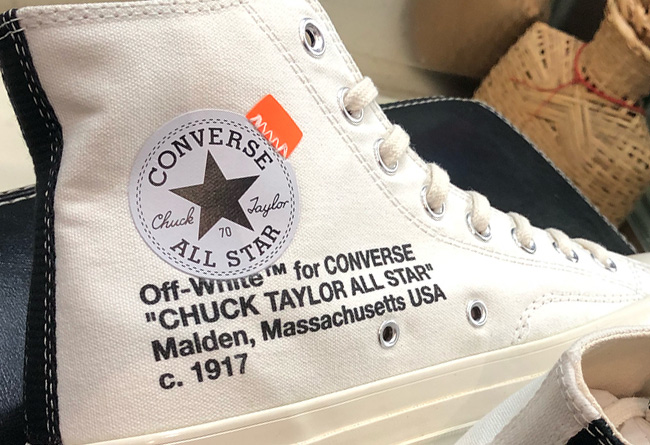 Converse,OFF-WHITE  真假流言满天飞！OW x Converse 2.0 再曝实物新图！