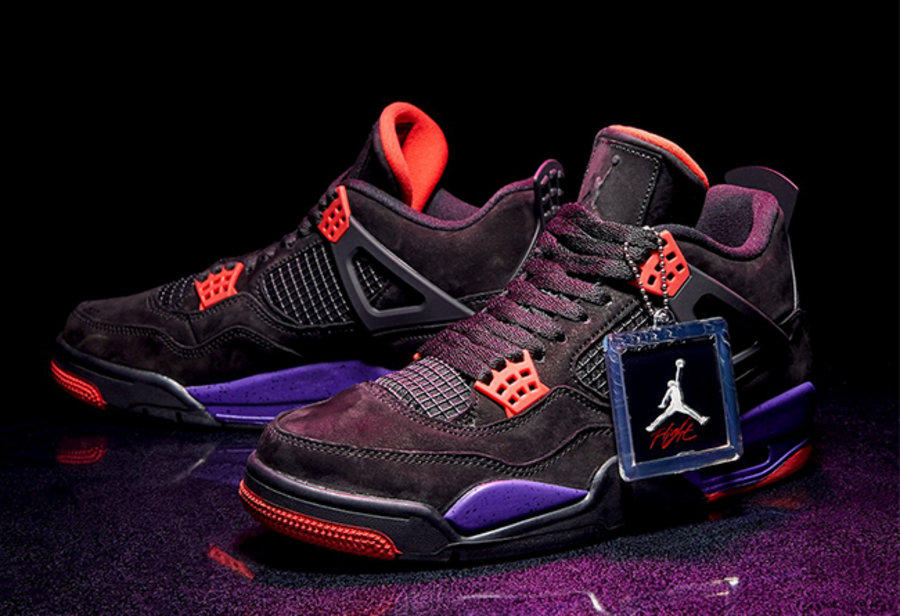 发售,Air Jordan 4,AJ4,NRG,Raptor  海外店铺货量释出！“跳跳龙” Air Jordan 4 确定本月中旬发售！