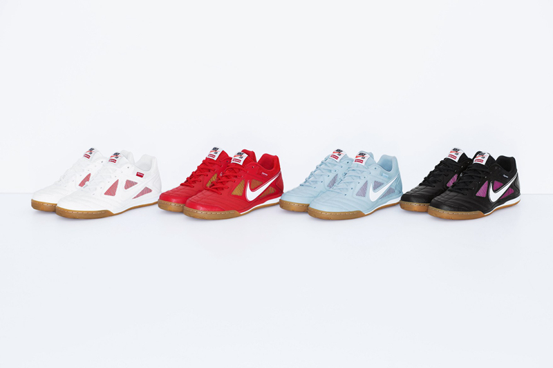 Supreme,Nike,Nike5 SB Lunar Ga  Supreme x Nike SB 全新联名鞋款月底发售！竟然是室内足球鞋！