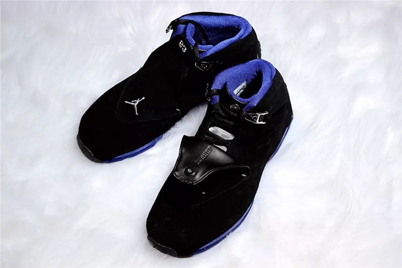 Air Jordan 18,AJ18,发售,开箱  极致奢华！Air Jordan 18 黑蓝配色将于下月发售
