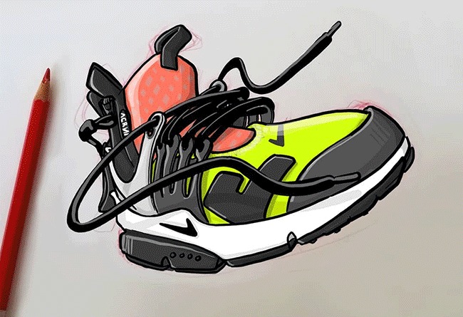 yeezy700,yeezy350,adidas,nike,  球鞋趣图丨这些插画把球鞋变得特别可爱！中帮 Yeezy 了解一下？