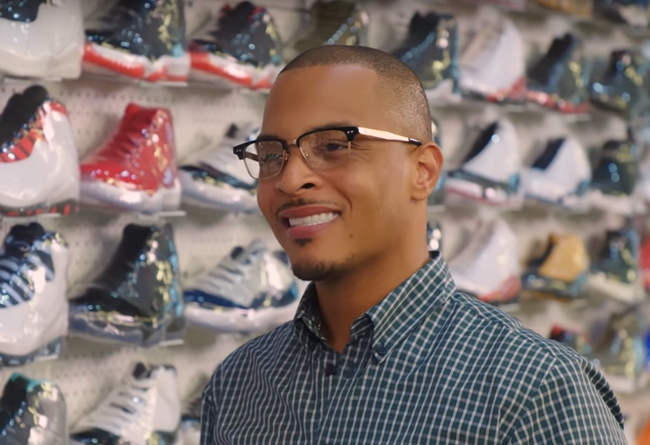 明星,Air Jordan  说唱歌手 T.I. 作客 《明星逛鞋店》，一万美元都买了哪些鞋？