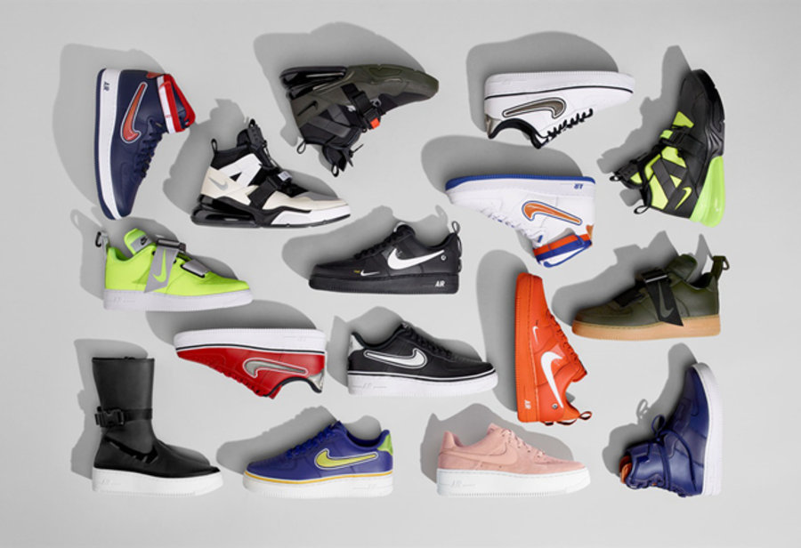 Nike,Air Force 1,AF1,Sage,NBA,  经典球鞋大变身！2018 冬季 Air Force 1 新品发布