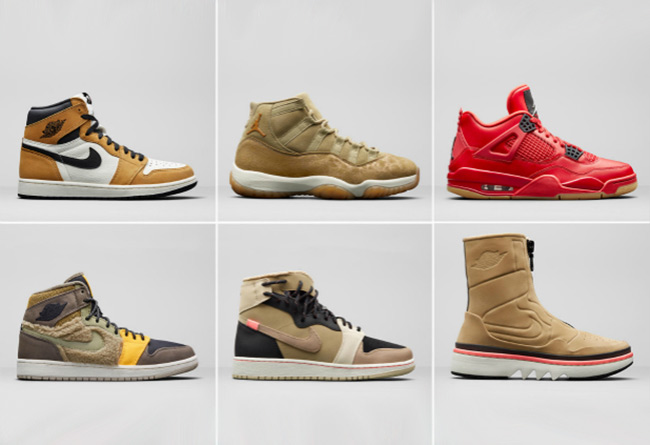Jordan Brand,AJ1,AJ4,AJ11,Air  Jordan Brand 再次发布 9 双新鞋！三千多的最佳新秀 AJ1 下月发售