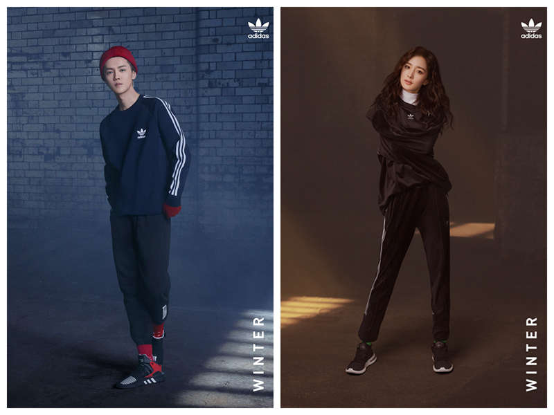 adidas,三叶草,发售  潮流年年变，但他们最爱的还是这一件！鹿晗和杨幂也穿上了！