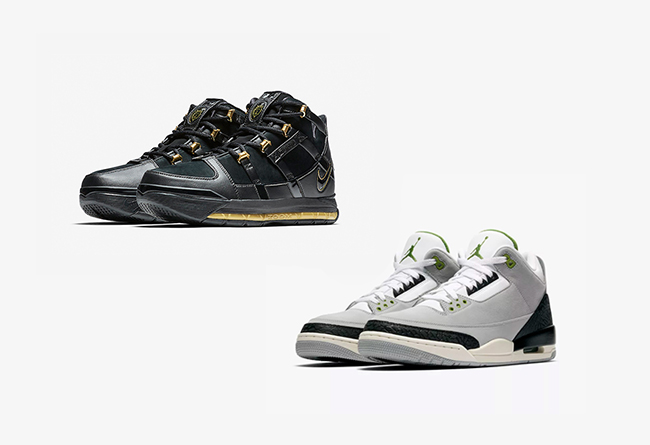 AJ3,Air Jordan 3,Lebron 3,Nike  除了 AJ3 还有回归的 Lebron 3 ！两款重磅球鞋明早官网发售
