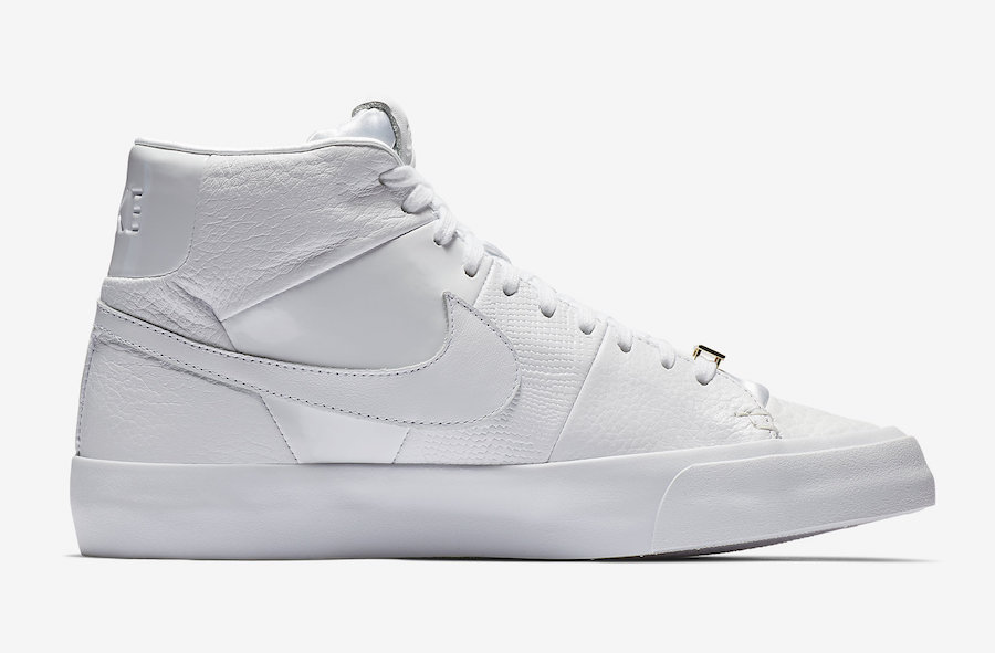Nike,Blazer,发售  奢华小白鞋！Nike Blazer Royal “Triple White” 即将发售